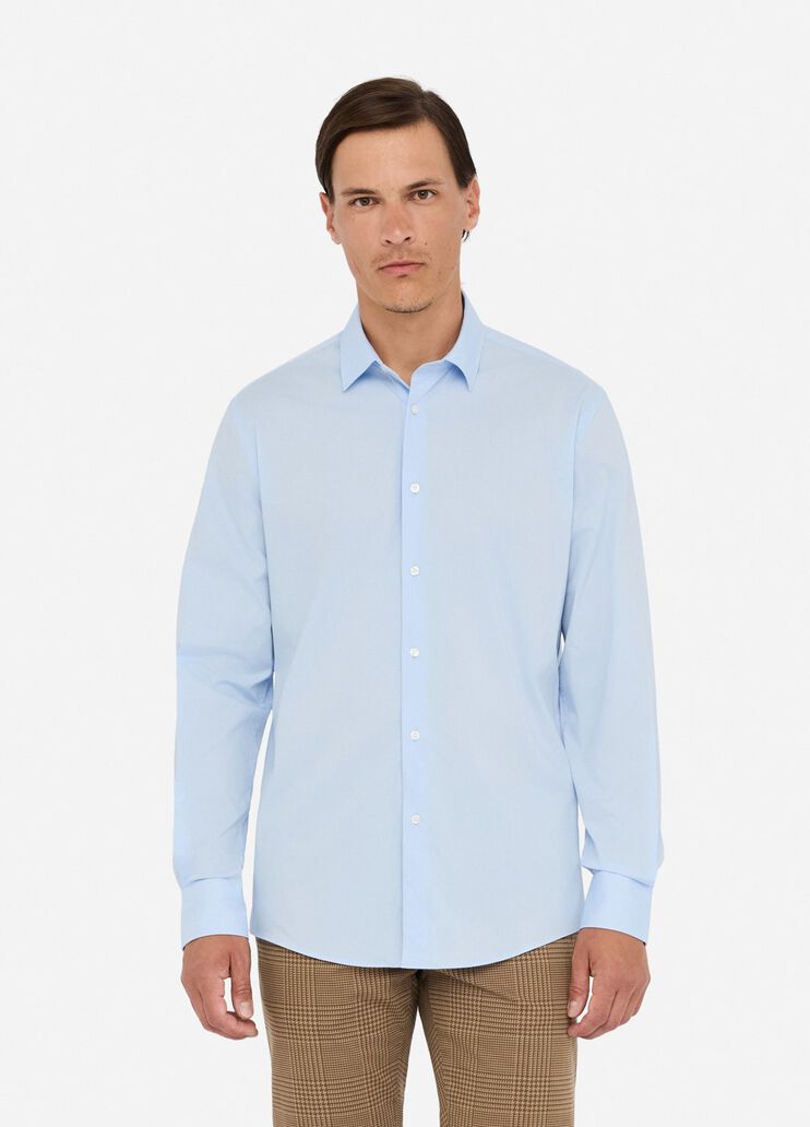Schmal geschnittenes Hemd Azurblau Liu Jo - medium Schmal geschnittenes Hemd Azurblau Liu Jo - medium