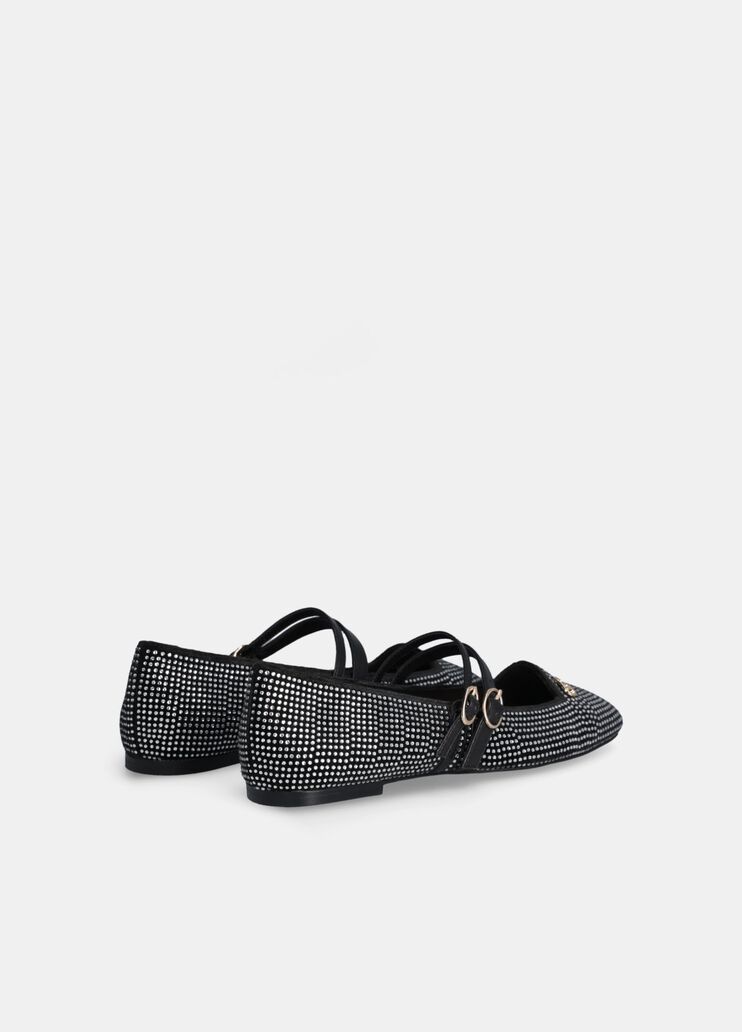 Ballerine full strass nero Liu Jo - medium