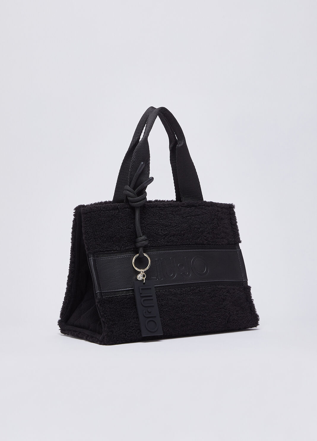 Bag tote small in teddy black Liu Jo - large image number 2