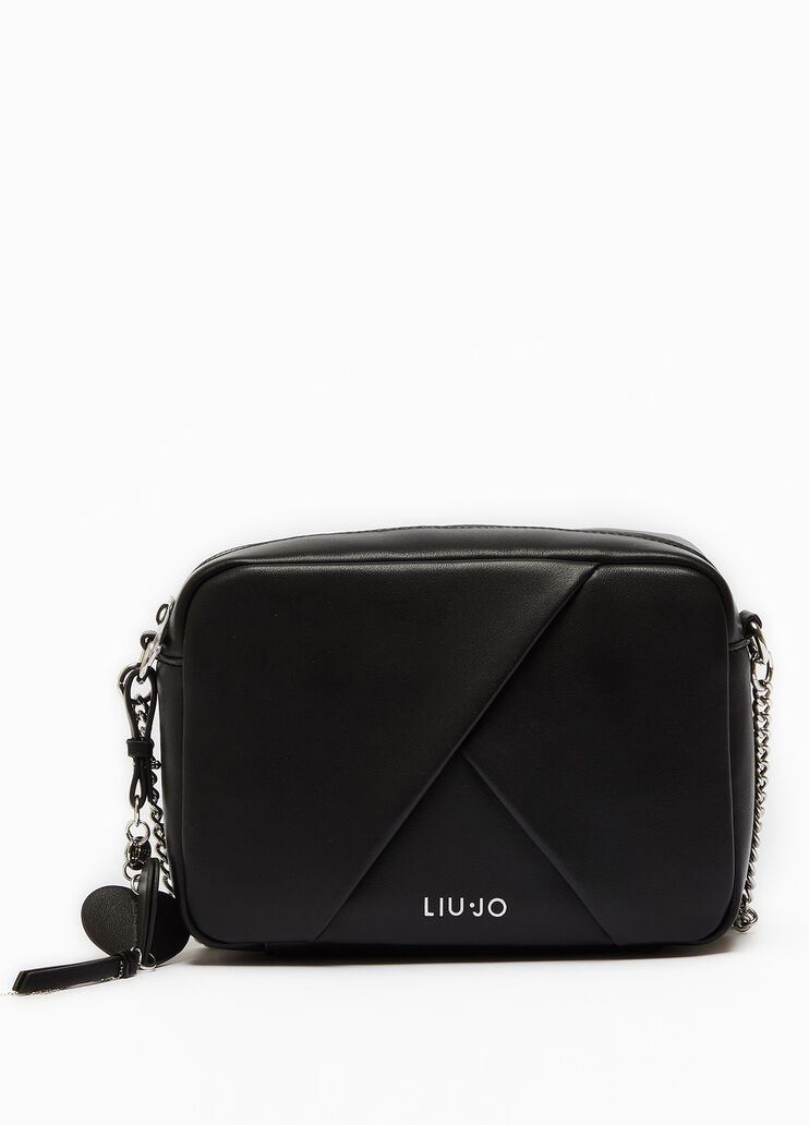Borsa a tracolla con charm nero Liu Jo - large image number 0