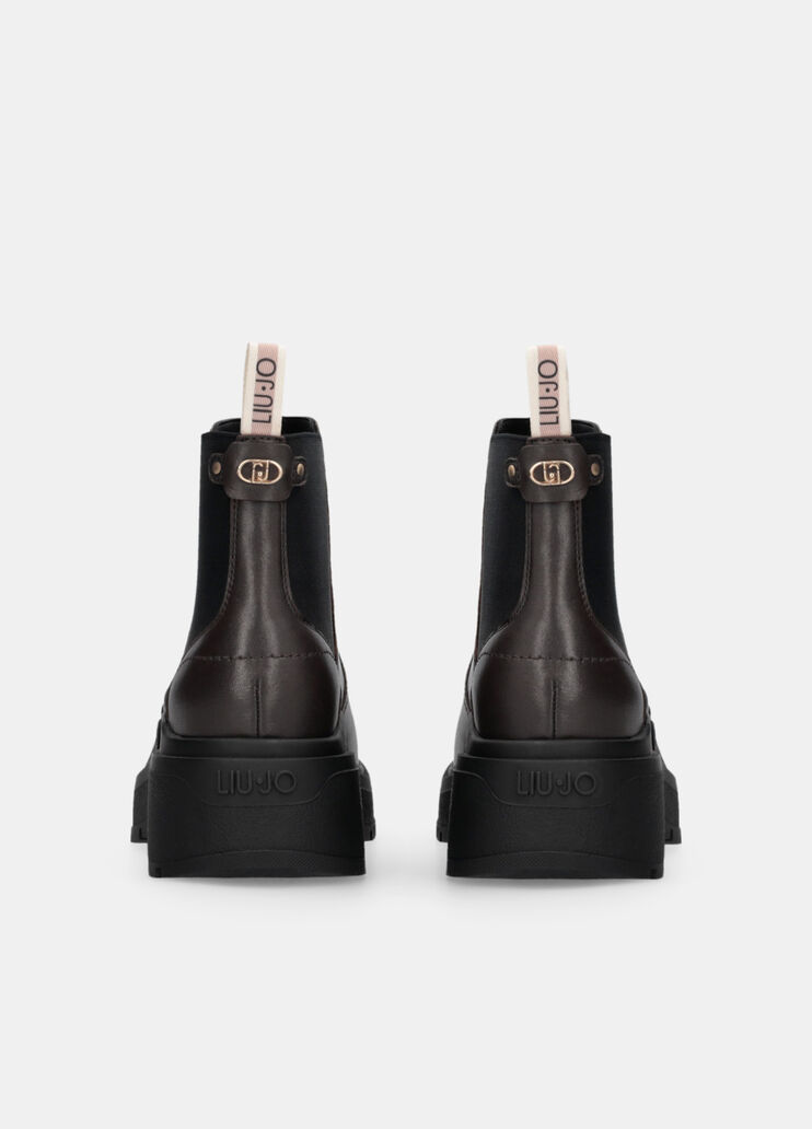 Кожаные полусапоги темно-коричневый Liu Jo - large image number 7