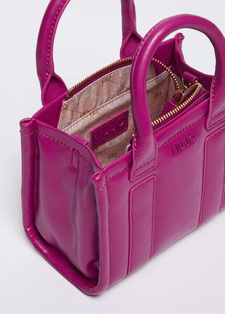 Mini crossbody bag shocking pink Liu Jo - large image number 5