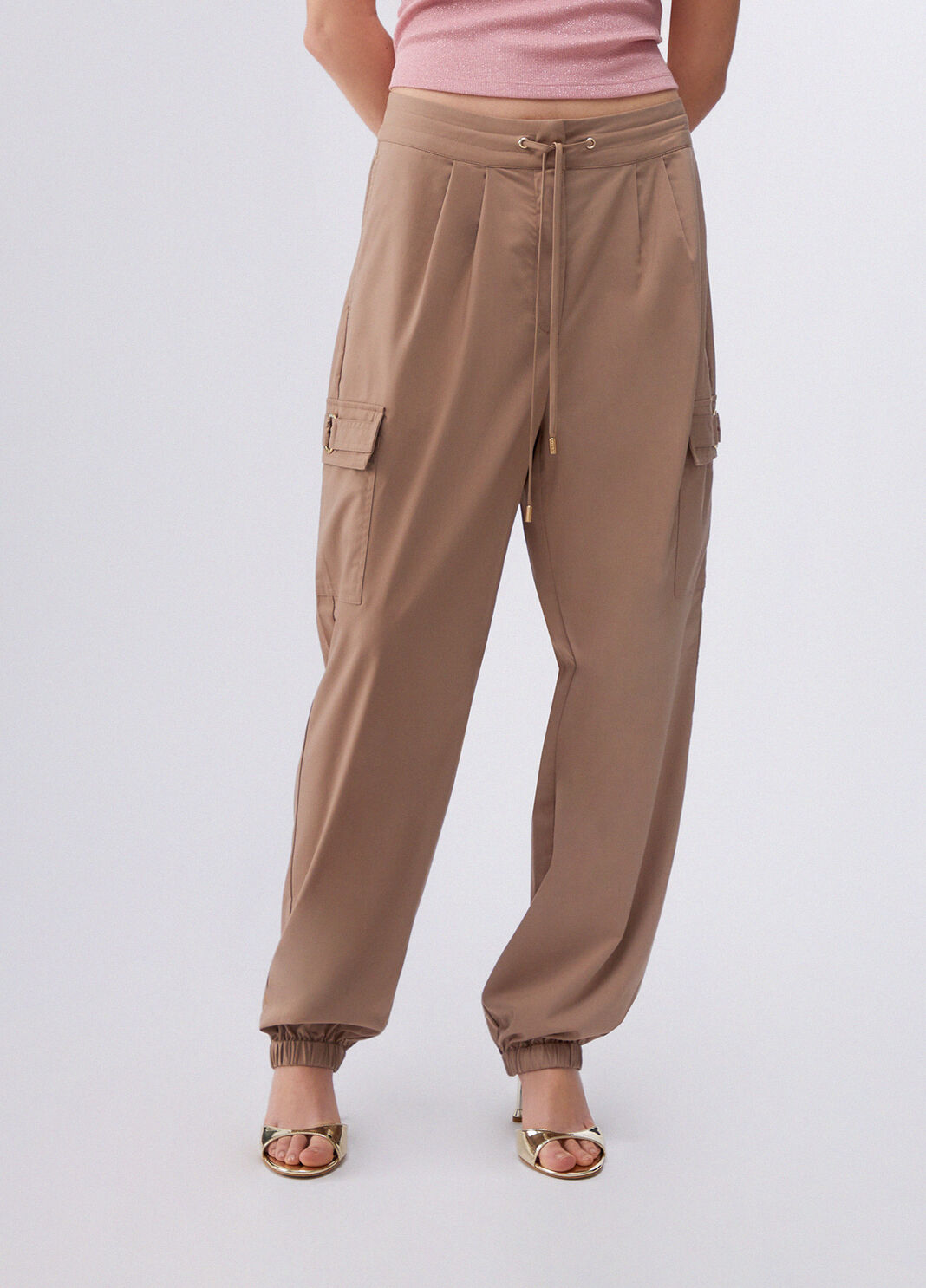 Cargo pants beige Liu Jo - large image number 0