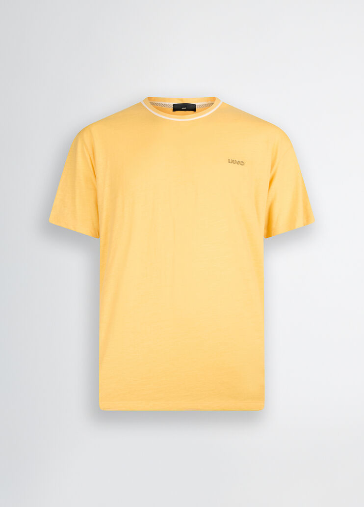 Yellow cotton T-shirt yellow Liu Jo - large image number 6 Yellow cotton T-shirt yellow Liu Jo - large image number 6