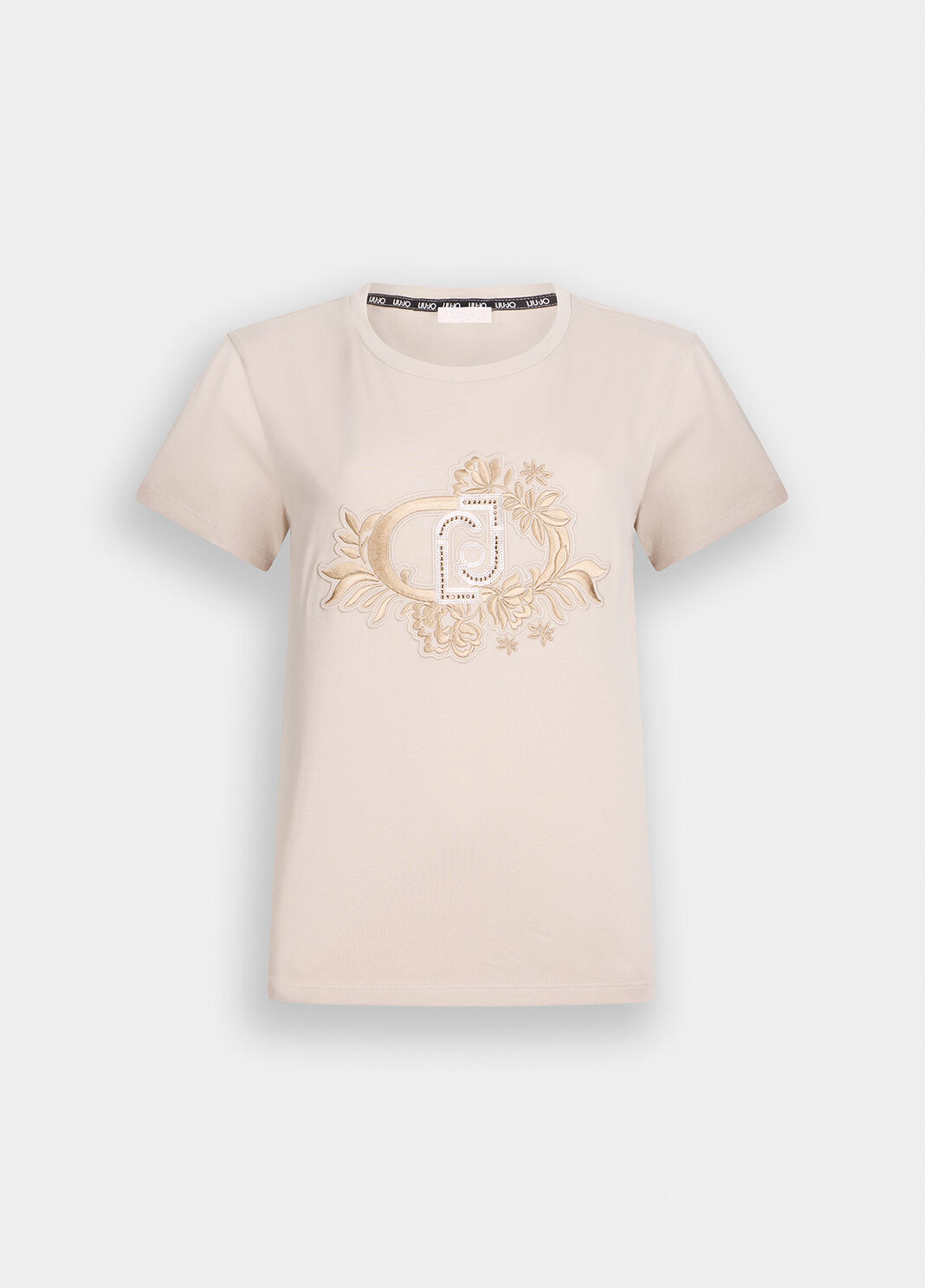 T-shirt Liu Jo Better beige/LJ Liu Jo - large image number 4