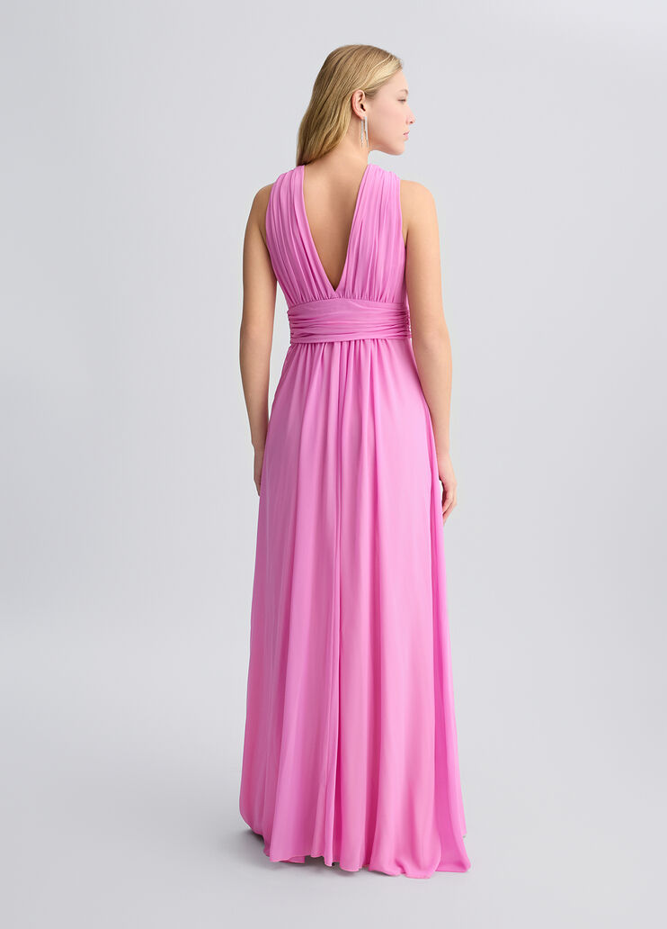 Long elegant pink dress pink Liu Jo - large image number 1 Long elegant pink dress pink Liu Jo - large image number 1