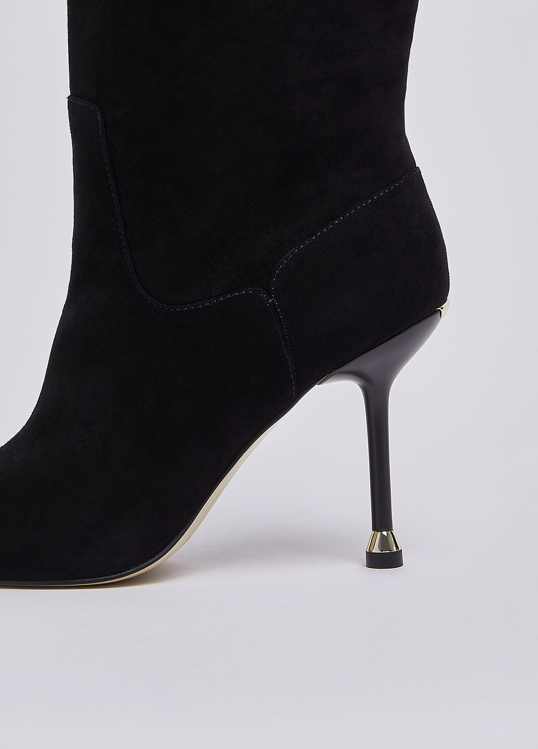 Knee-high boots in suede black Liu Jo - large image number 4