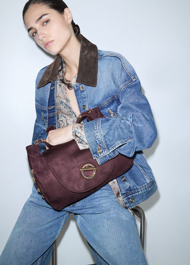 Medium Handbag aubergine Liu Jo - medium