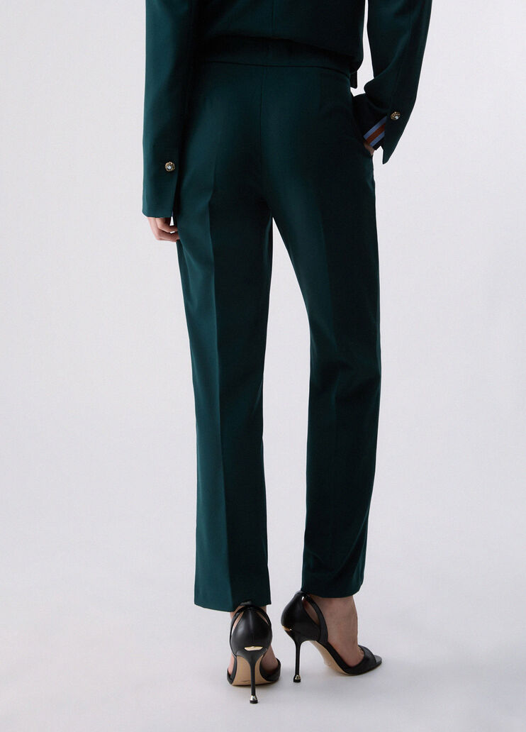 Flannel Flare Pants green Liu Jo - medium