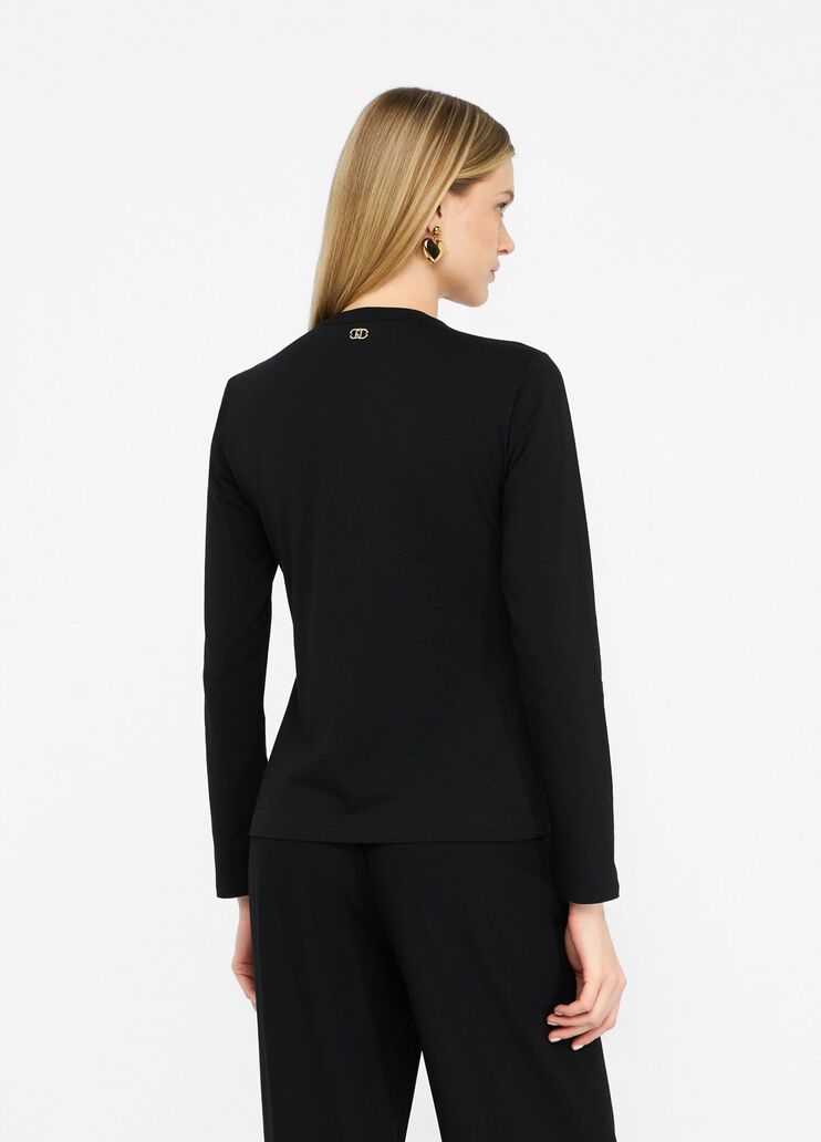 Liu Jo Better T-shirt black Liu Jo - large image number 1 Liu Jo Better T-shirt black Liu Jo - large image number 1