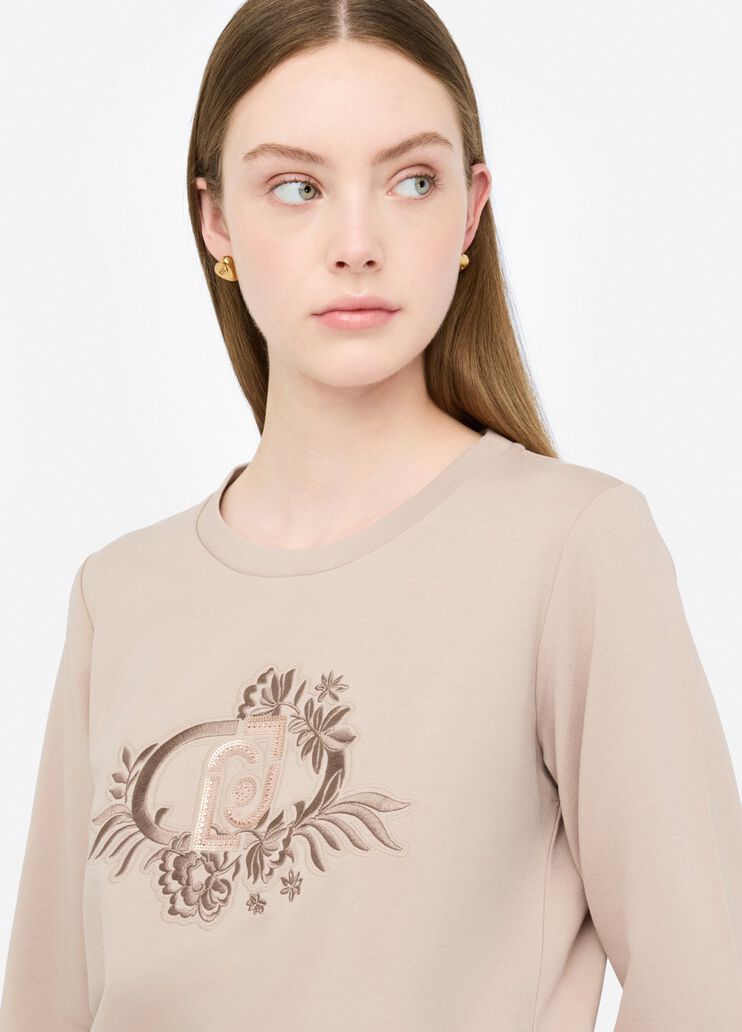 Liu Jo Better sweatshirt champagne Liu Jo - medium Liu Jo Better sweatshirt champagne Liu Jo - medium