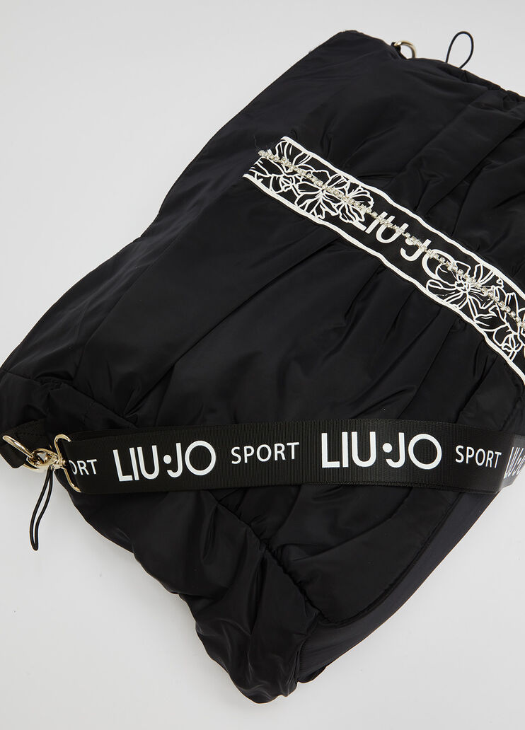 Eco-friendly nylon bag black Liu Jo - large image number 4 Eco-friendly nylon bag black Liu Jo - large image number 4