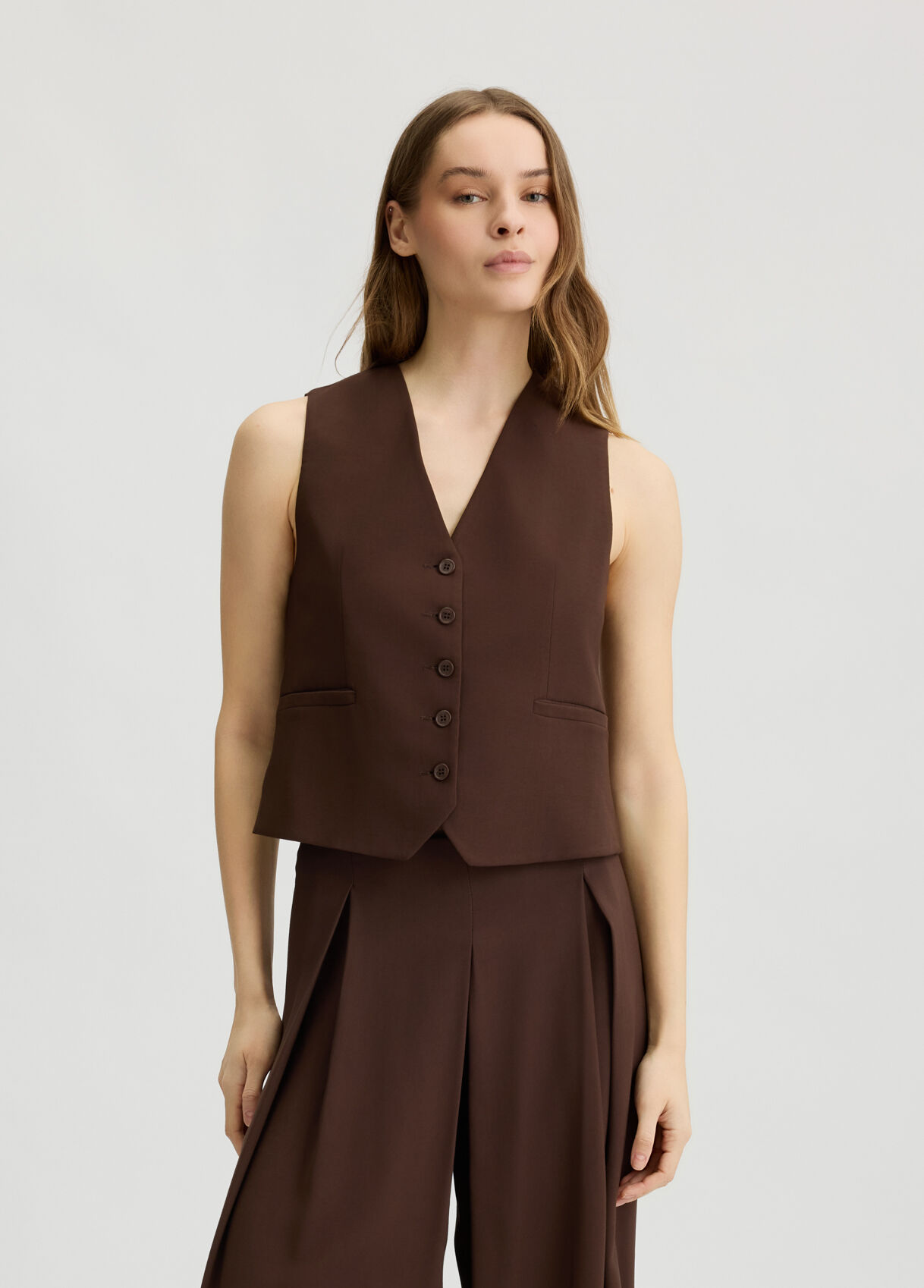 herlipto SoHo Twill Vest（SoHo Wide-Leg Pants & Twill Vest