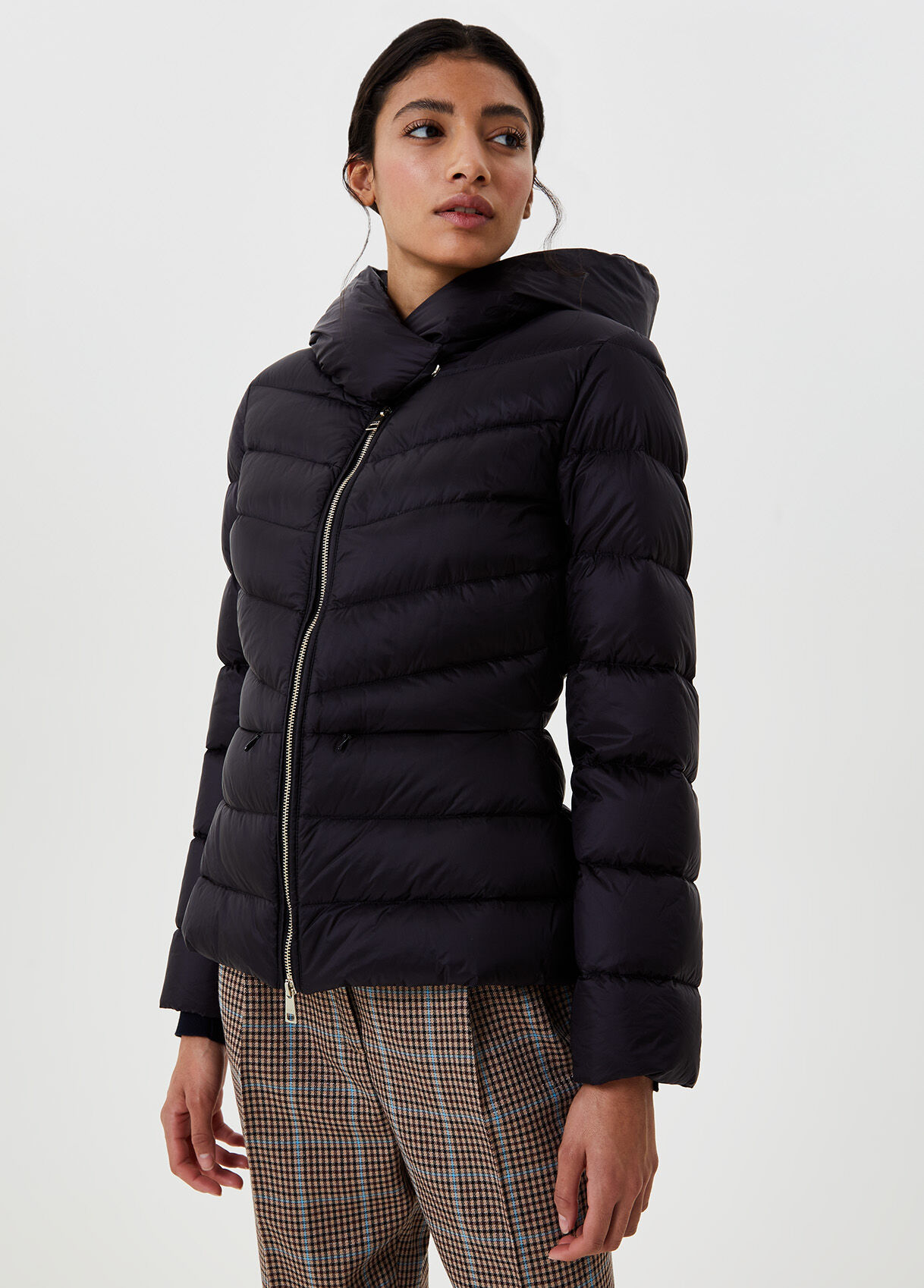 Padded coats with hood