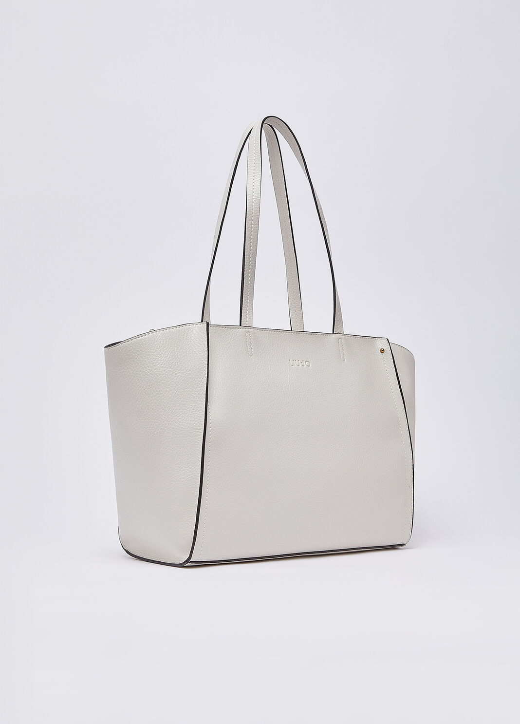 Large tote bag cream Liu Jo - large image number 3