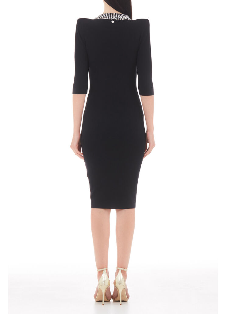 Vestito Liu Jo Better con spalline imbottite nero Liu Jo - large image number 1