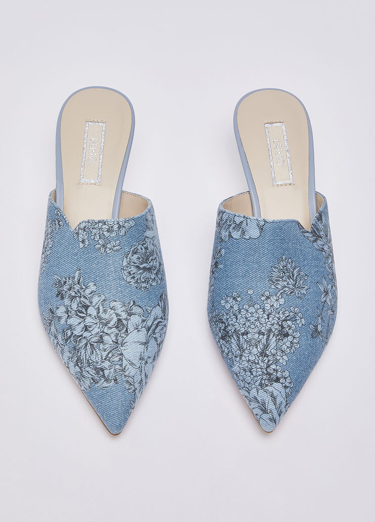 Denim mules light blue Liu Jo - large image number 4