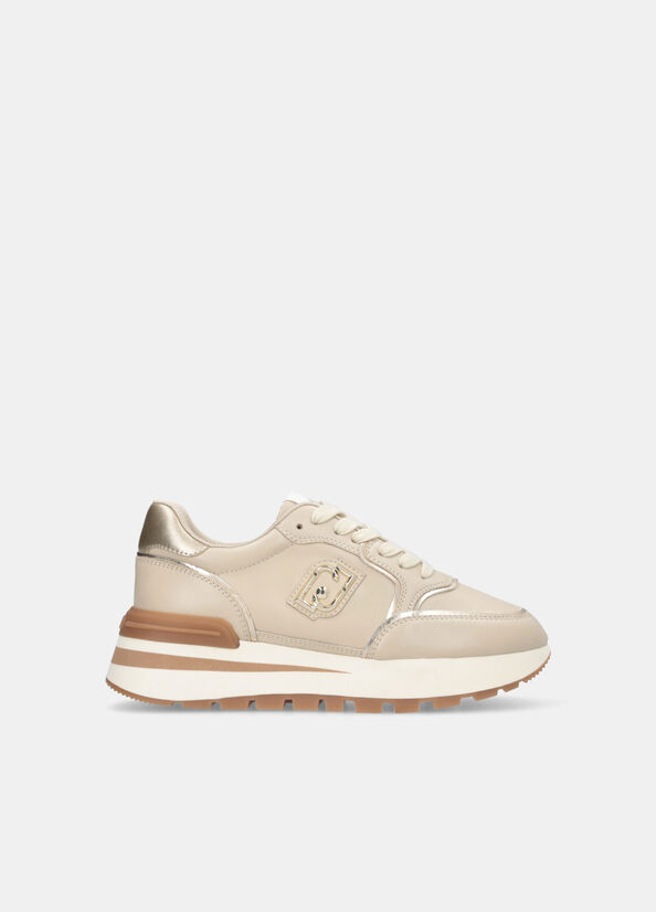 Leather platform sneakers rope Liu Jo - large image number 1