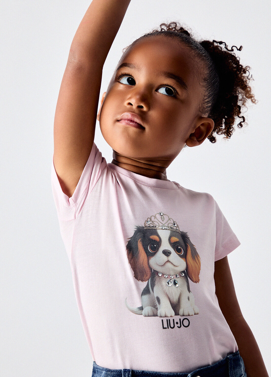 T-shirt avec imprim&eacute; rose Liu Jo - large image number 0