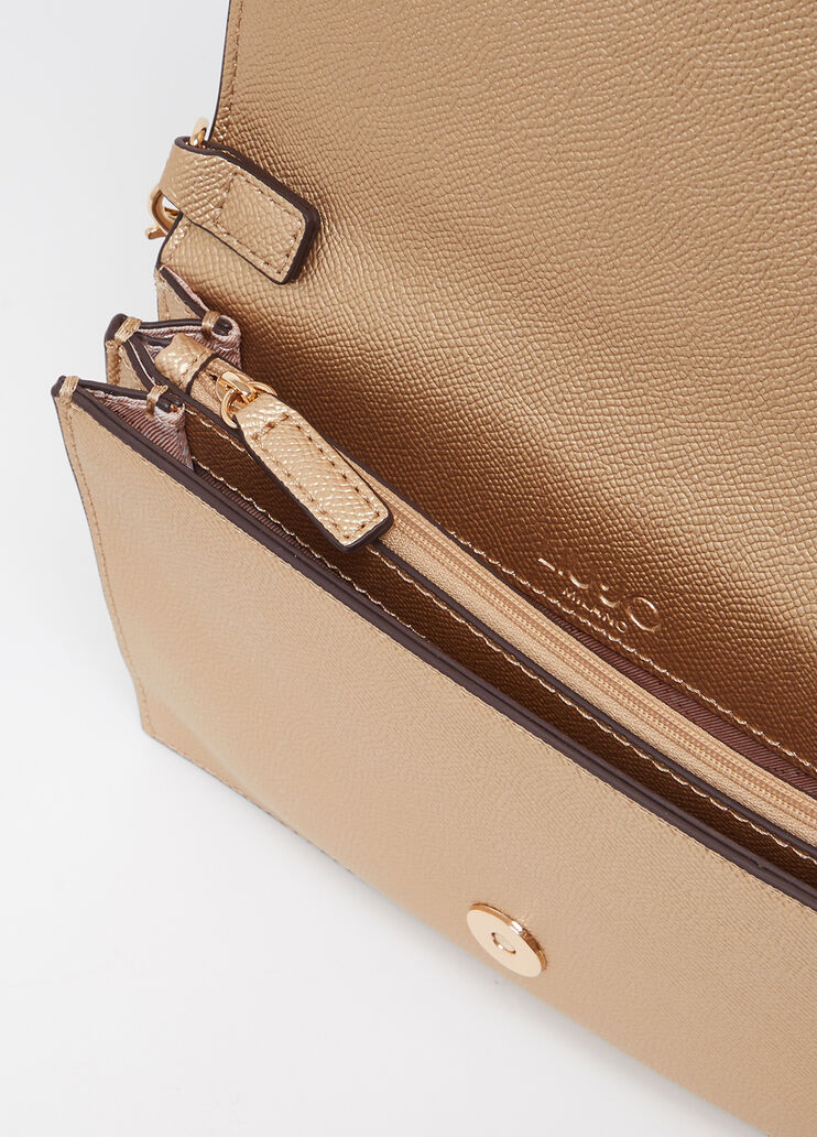 Sac à bandoulière format mini avec chaîne or Liu Jo - large image number 4 Sac à bandoulière format mini avec chaîne or Liu Jo - large image number 4