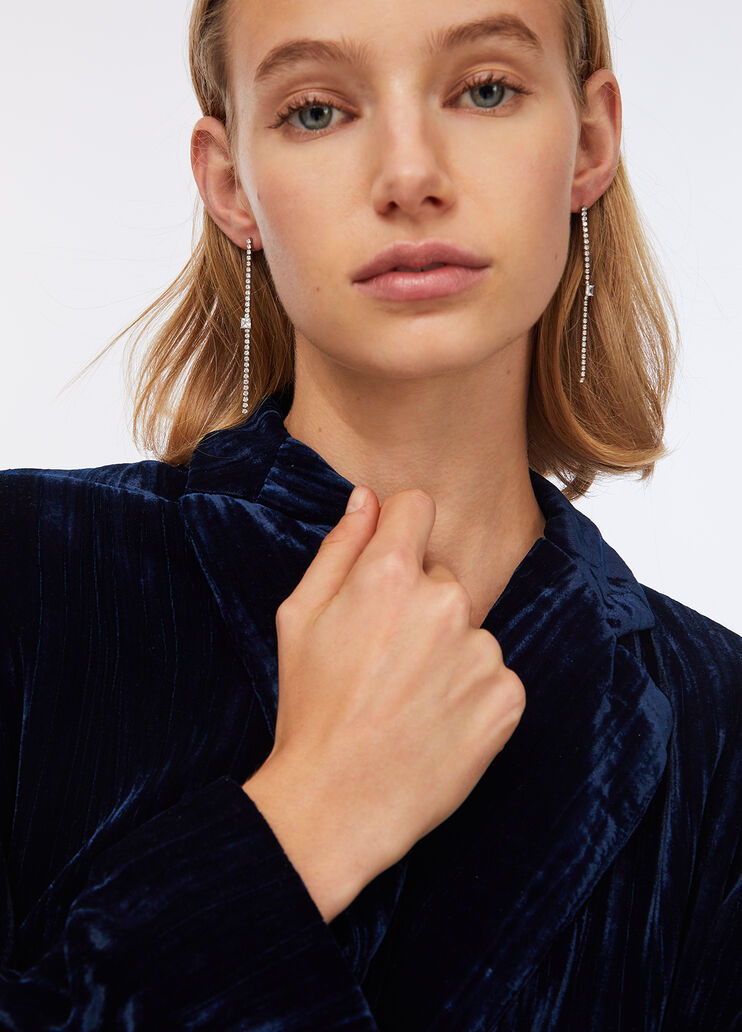 Glass crystal earrings silver Liu Jo - large image number 0 Glass crystal earrings silver Liu Jo - large image number 0