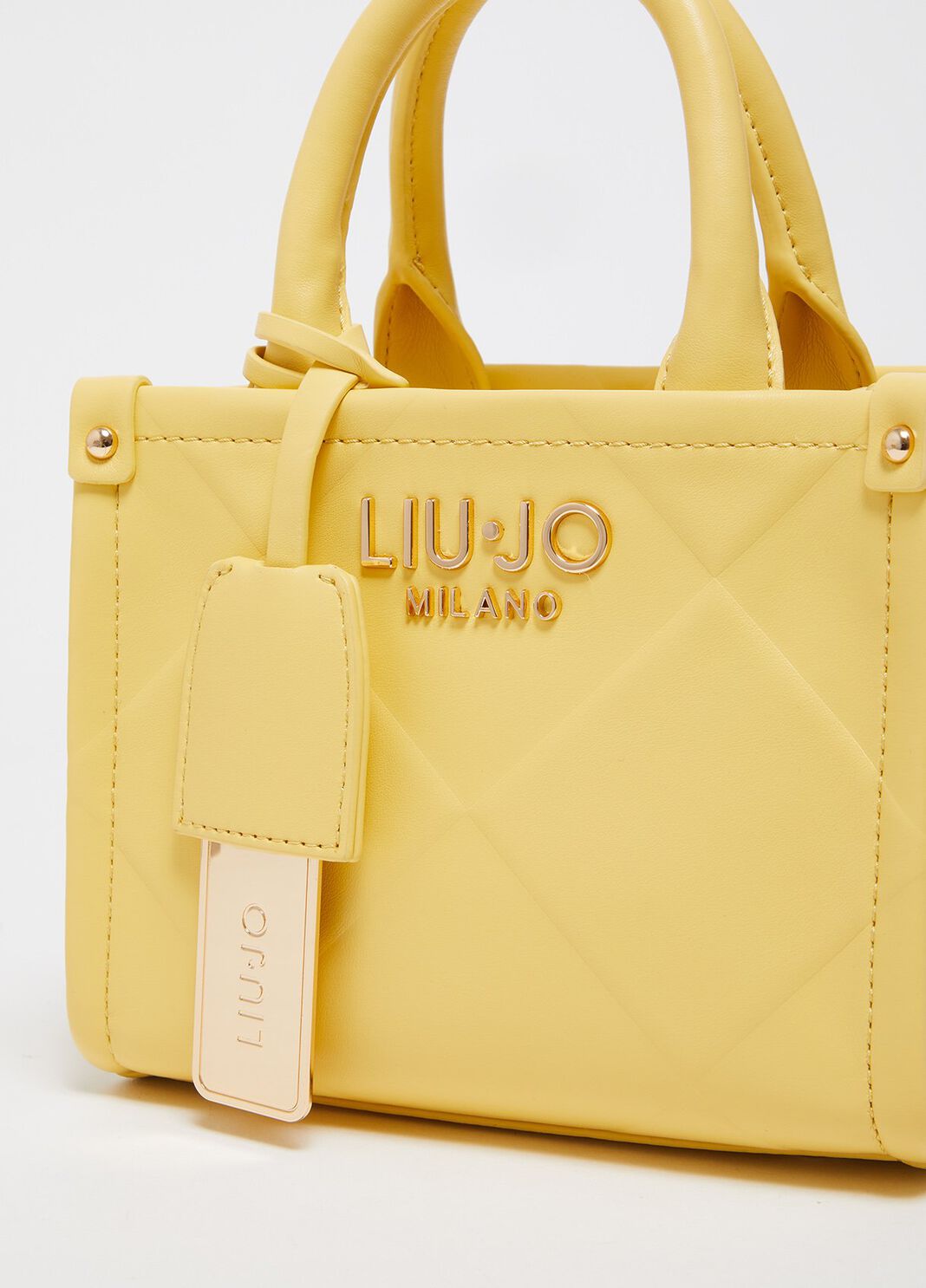Mini bag with charm beige Liu Jo - large image number 9