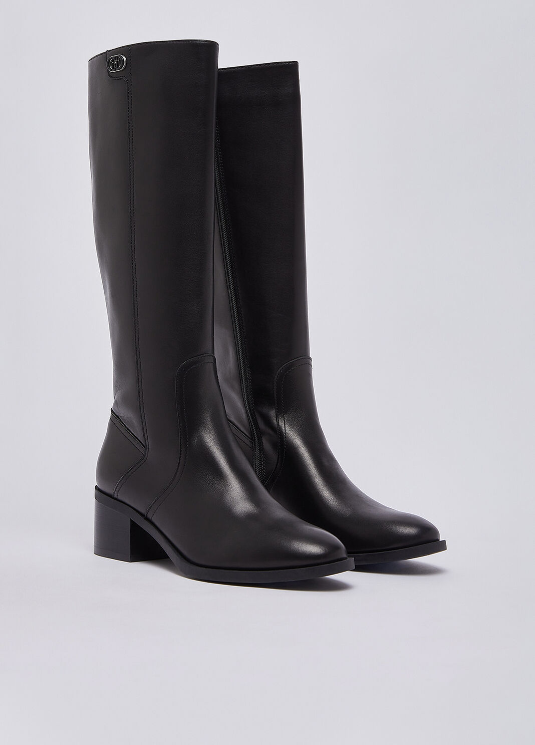 High leather boots black Liu Jo - large image number 1
