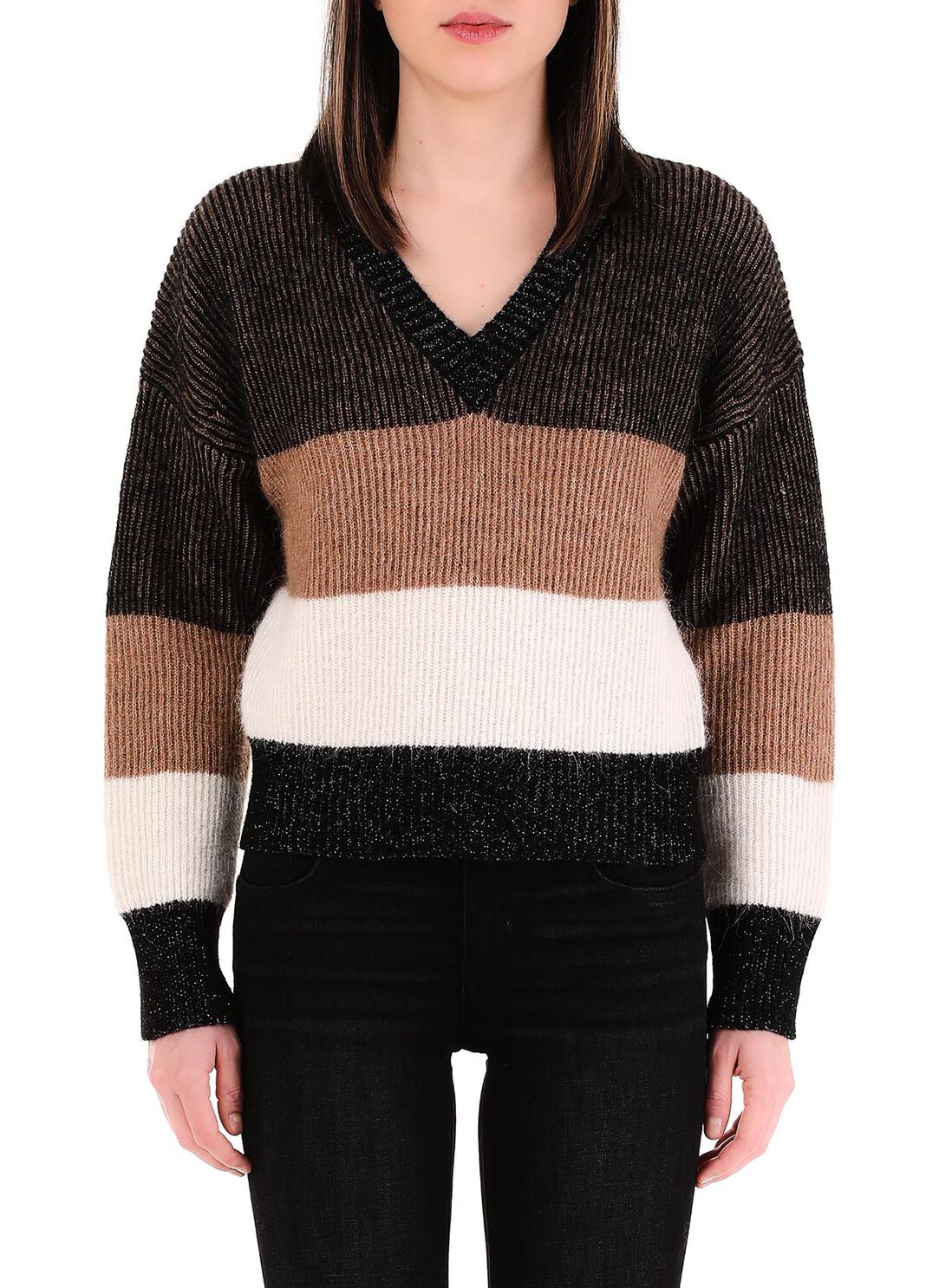 Pull &agrave; rayures color-block Liu Jo - large image number 0