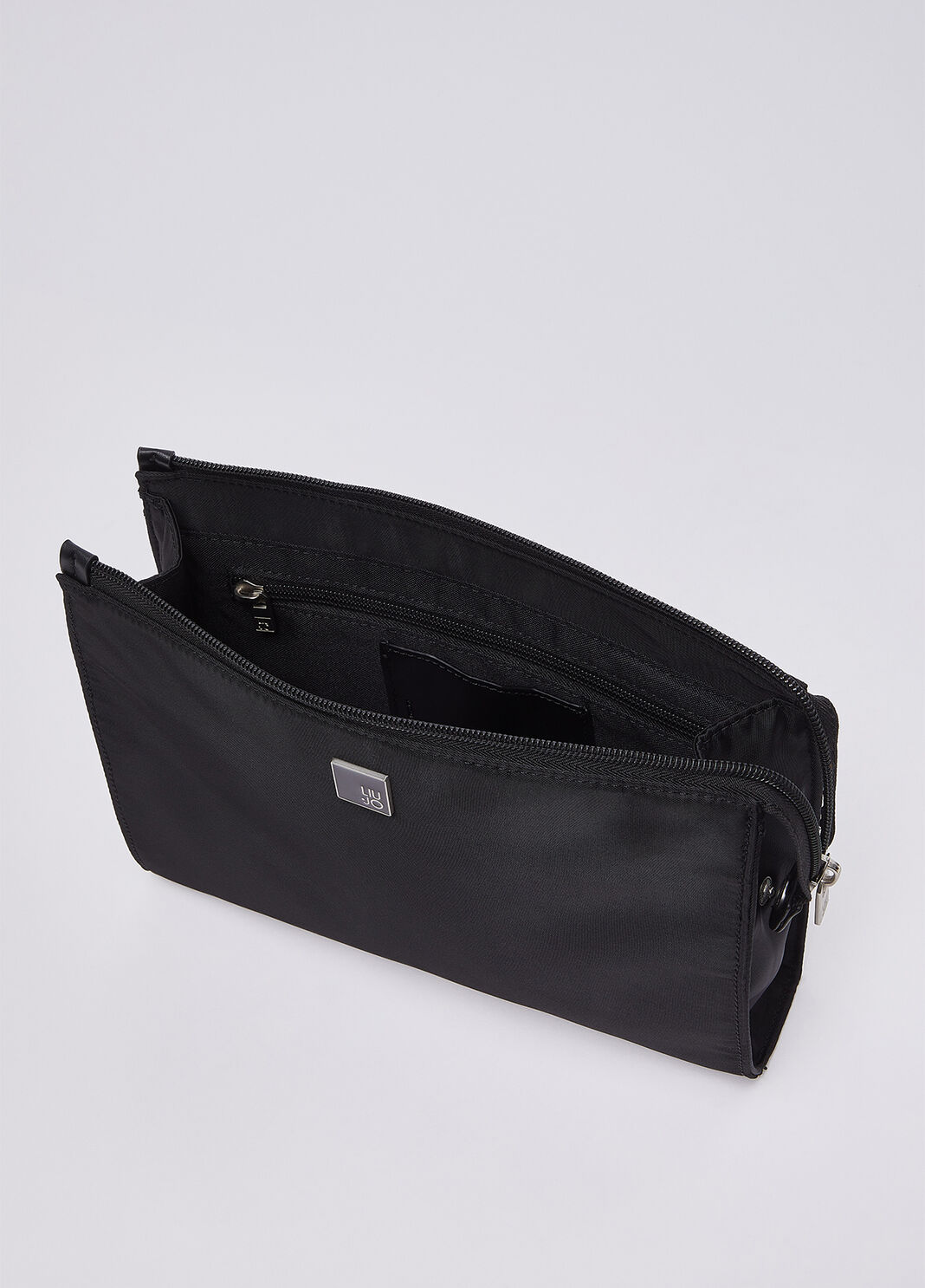 Pochette en nylon noir Liu Jo - large image number 6