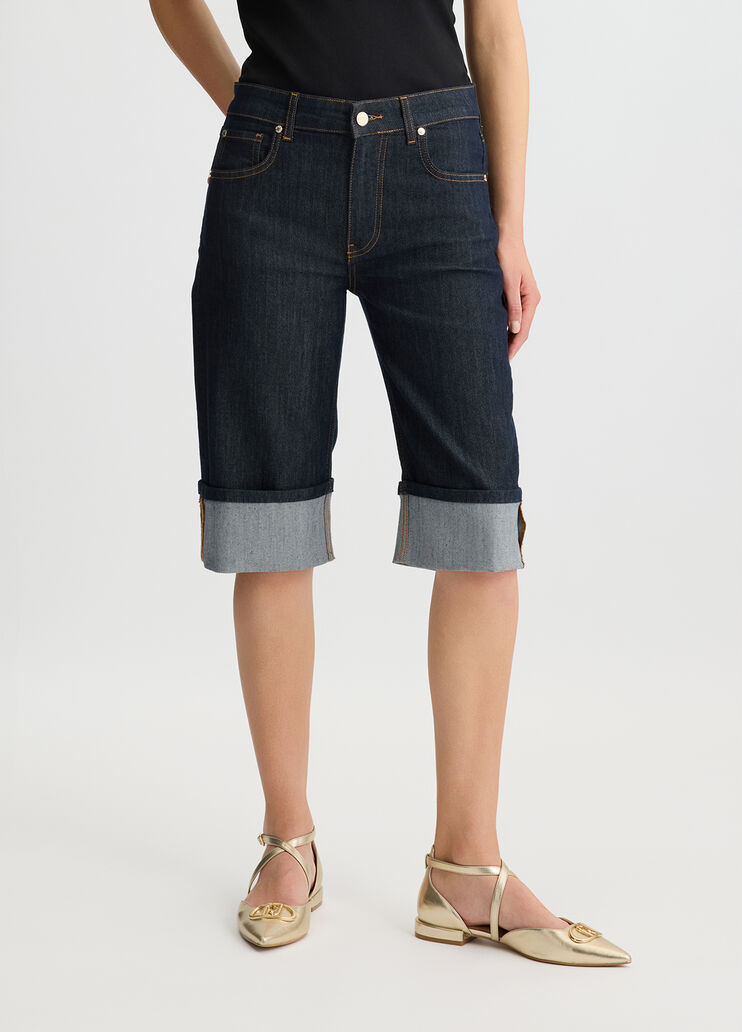 Denim shorts with turn-ups blue Liu Jo - medium