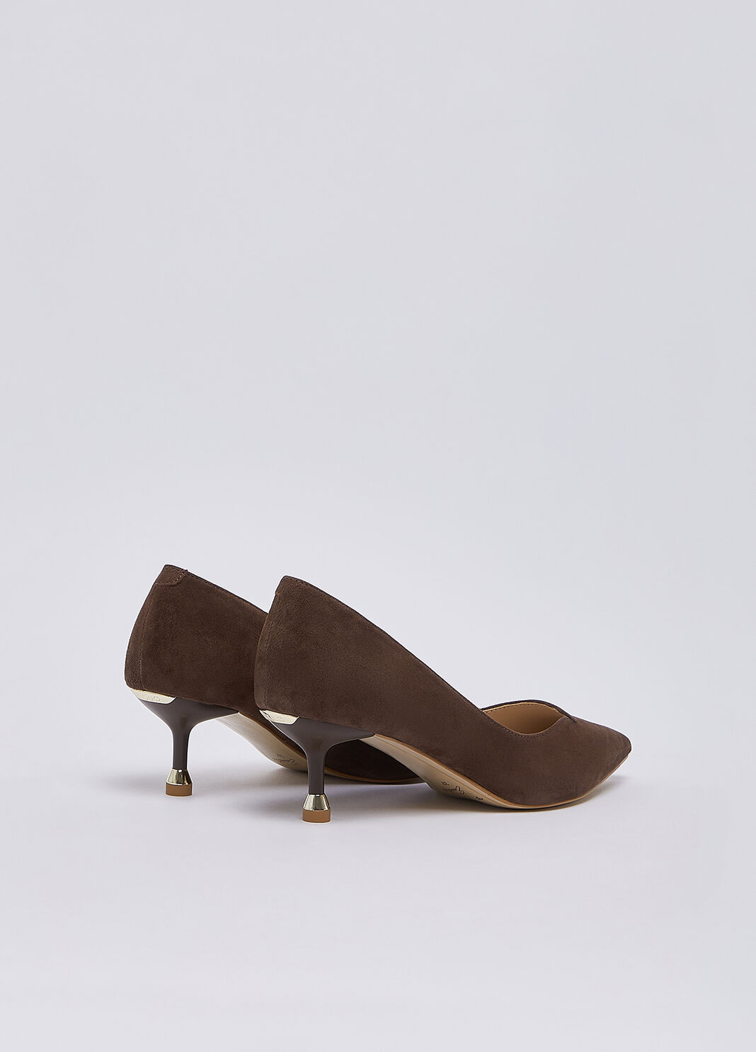 Pumps in suede with heel low ebony Liu Jo - large image number 2