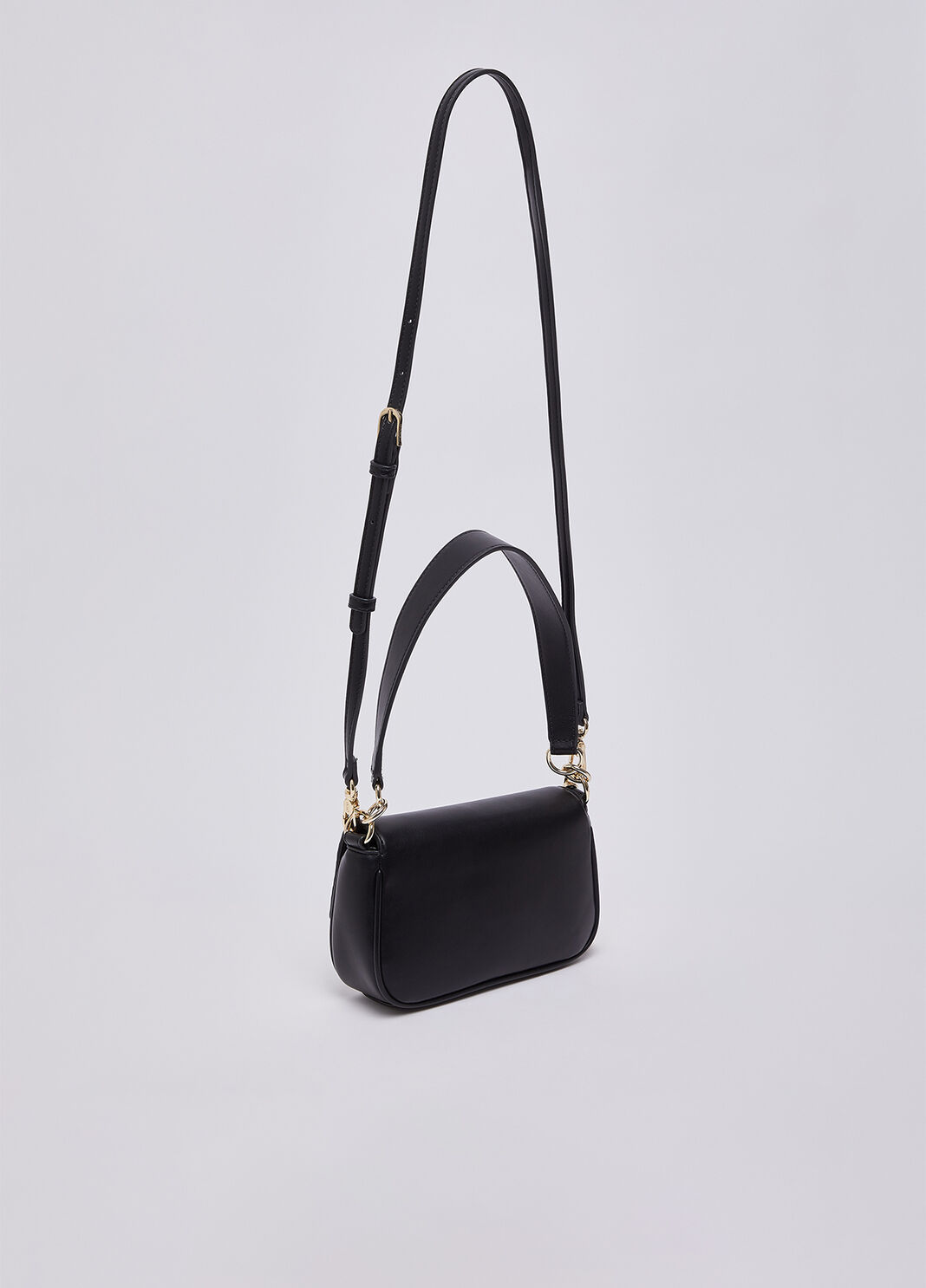 Borsa a spalla piccola con charm nero Liu Jo - large image number 3