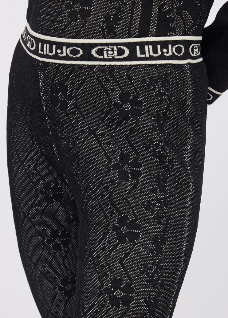 Брюки Liu Jo Better чёрный Liu Jo - large image number 4