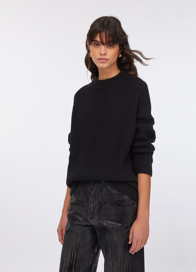 Wool sweater black Liu Jo - large image number 0