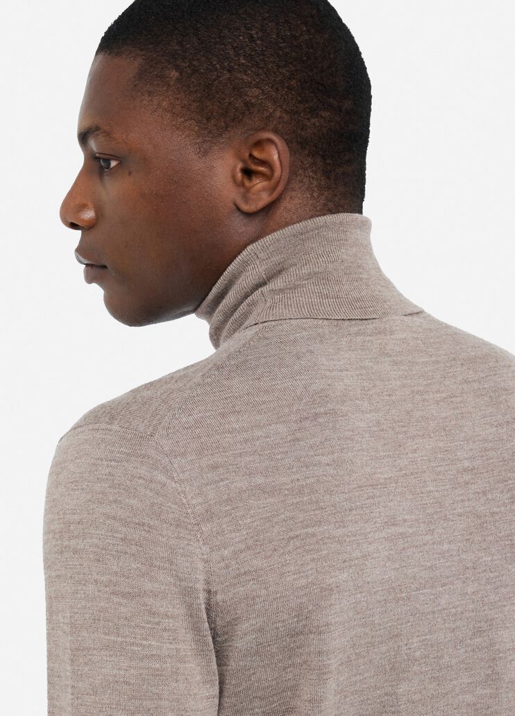 Wool polo-neck khaki Liu Jo - large image number 4 Wool polo-neck khaki Liu Jo - large image number 4