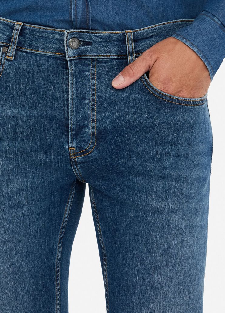 Distressed cotton skinny jeans blue denim Liu Jo - large image number 2 Distressed cotton skinny jeans blue denim Liu Jo - large image number 2