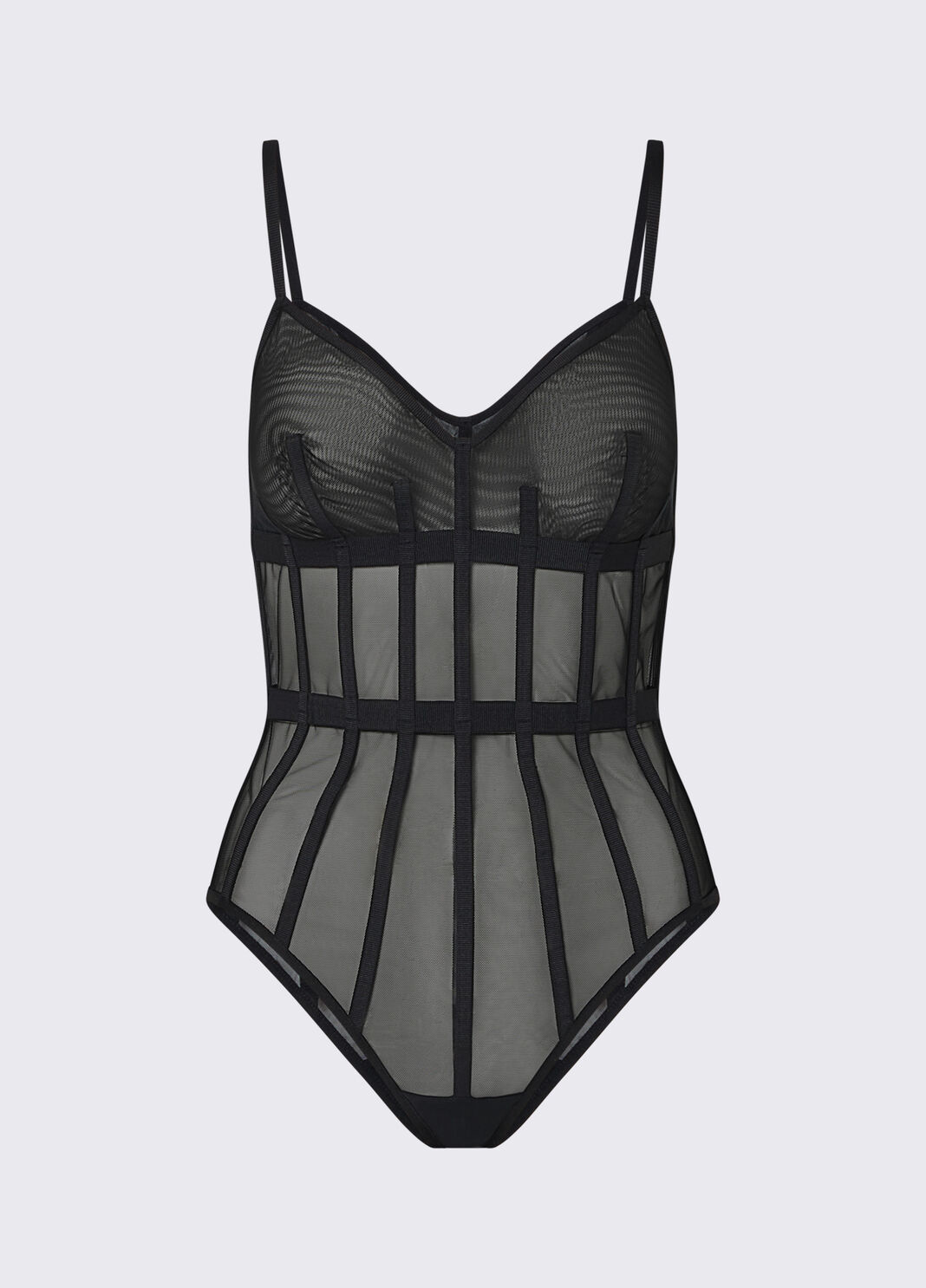 Tulle Bodysuit black Liu Jo - large image number 6