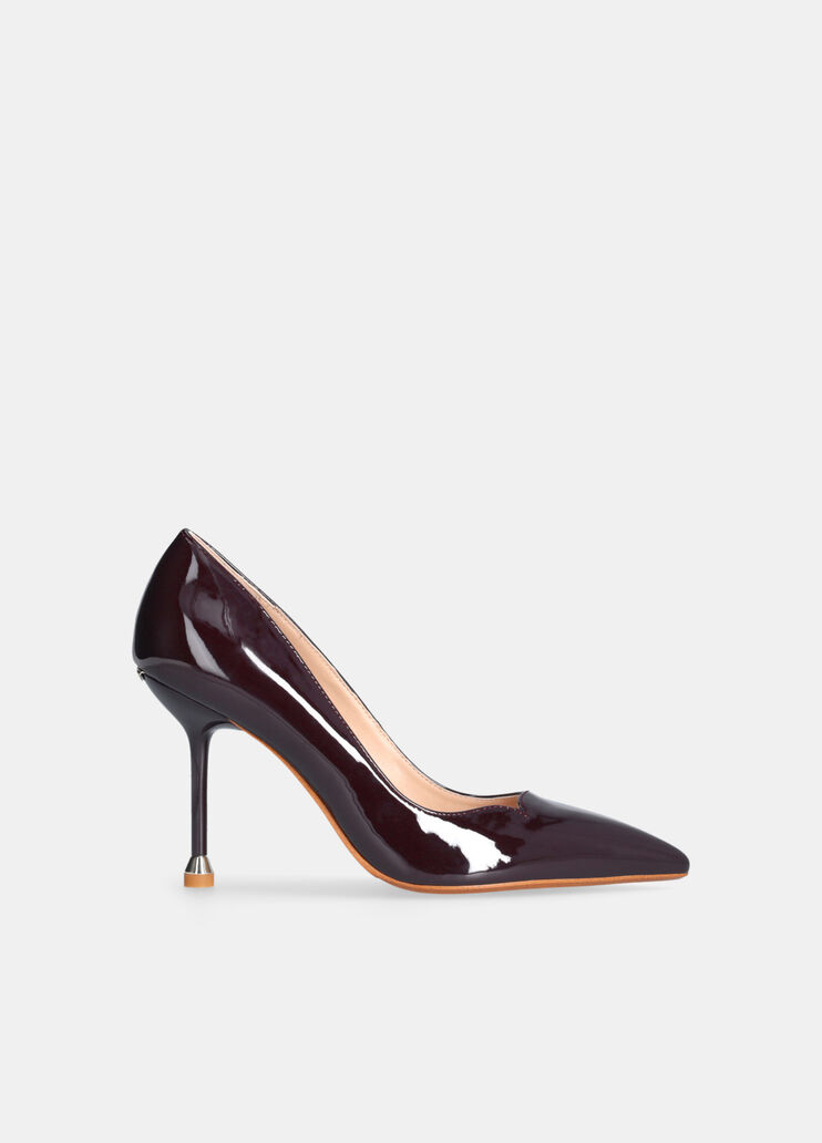 Patent leather court shoes amarone Liu Jo - medium