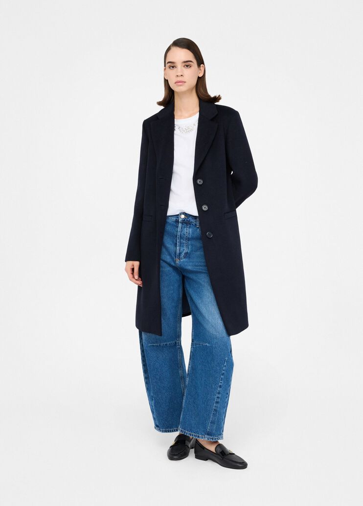 Wool coat navy blue Liu Jo - medium Wool coat navy blue Liu Jo - medium
