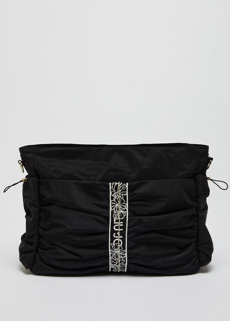 Eco-friendly nylon bag black Liu Jo - large image number 0 Eco-friendly nylon bag black Liu Jo - large image number 0