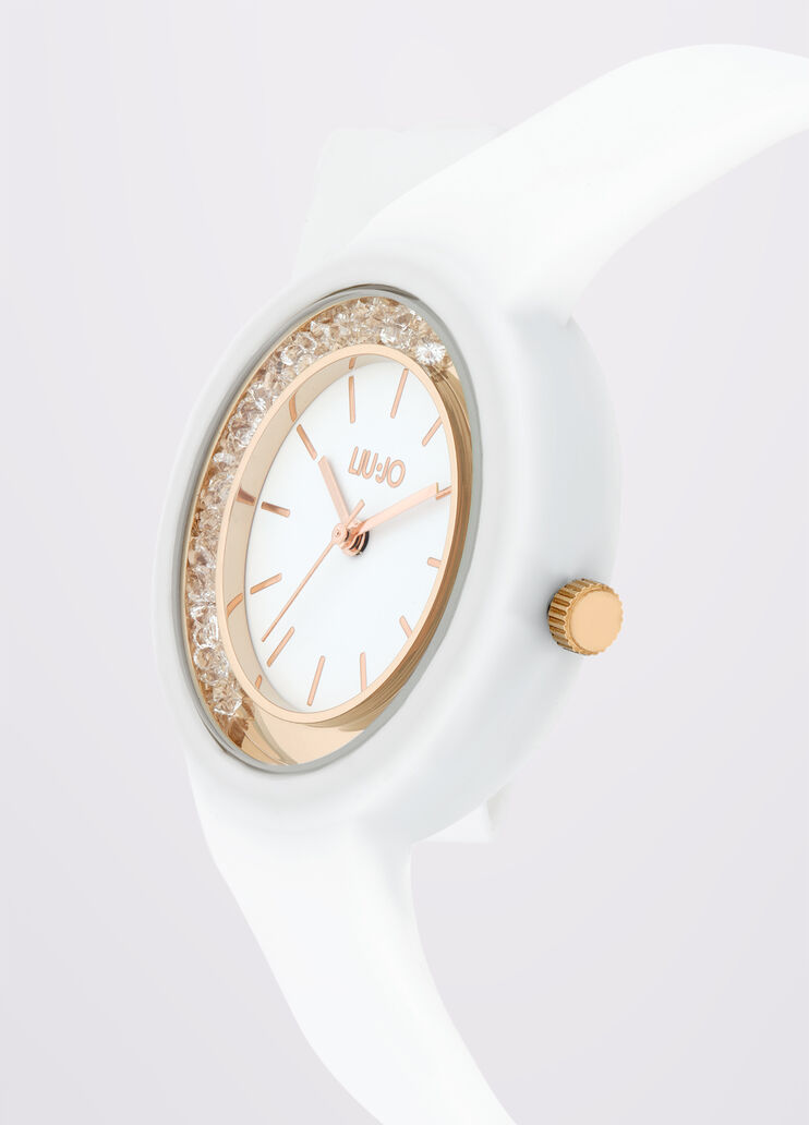 Silicone watch white Liu Jo - large image number 2 Silicone watch white Liu Jo - large image number 2