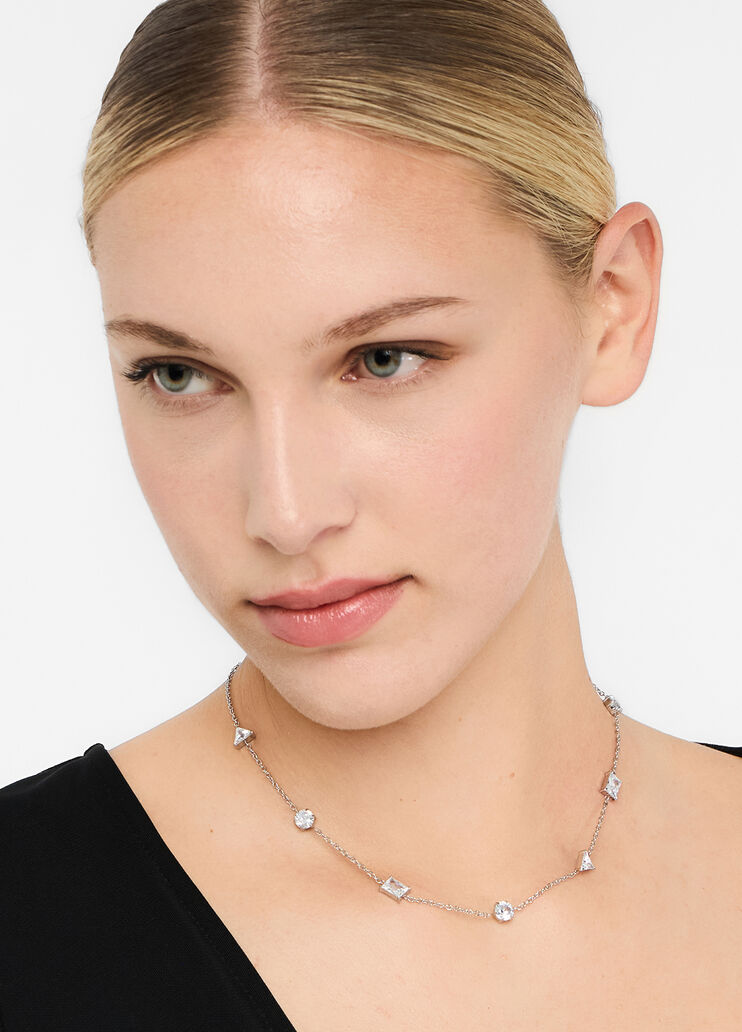 Necklace with set gemstones silver Liu Jo - medium Necklace with set gemstones silver Liu Jo - medium