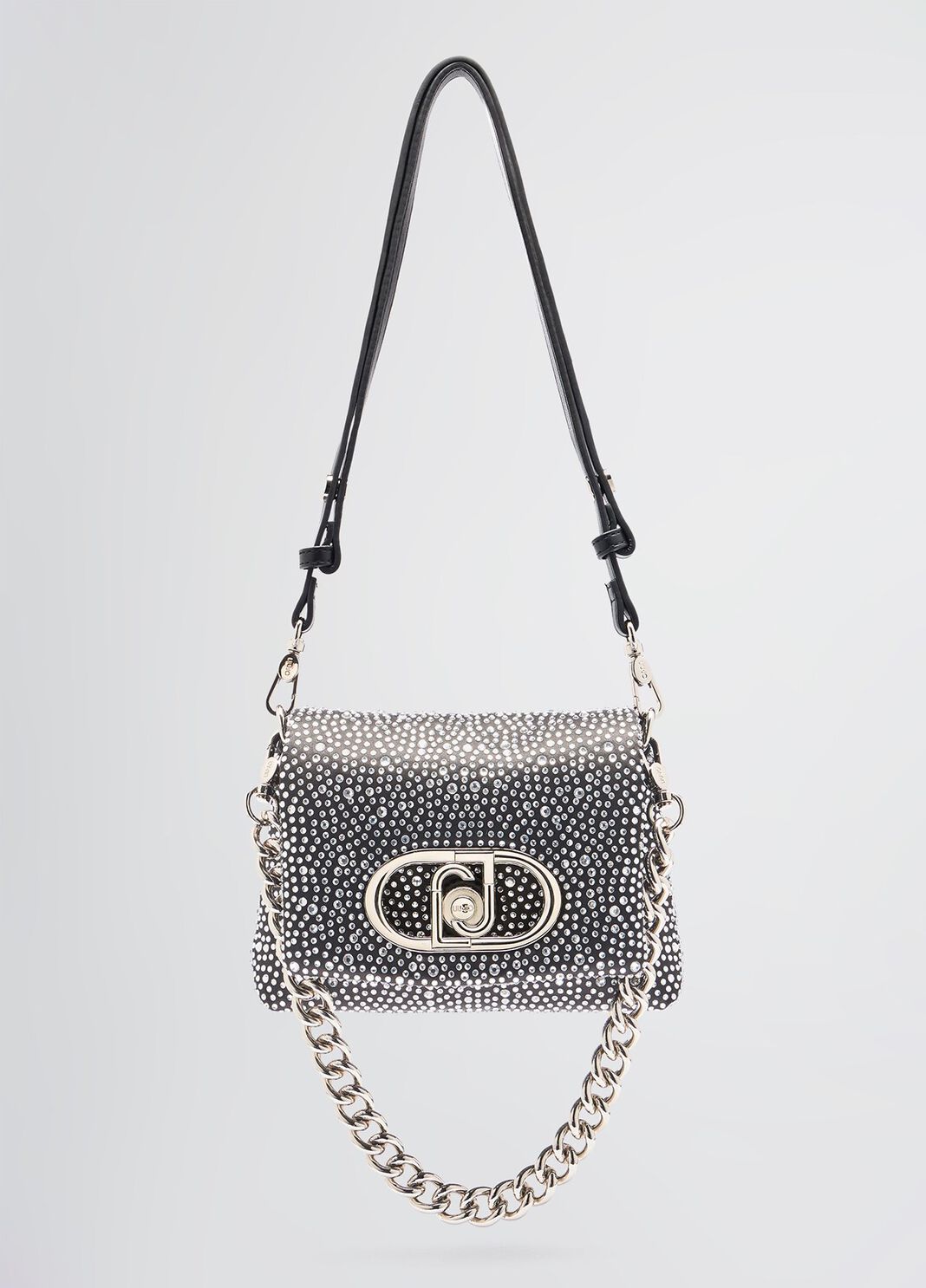 Small LaPuffy bag with rhinestones black Liu Jo - large image number 0