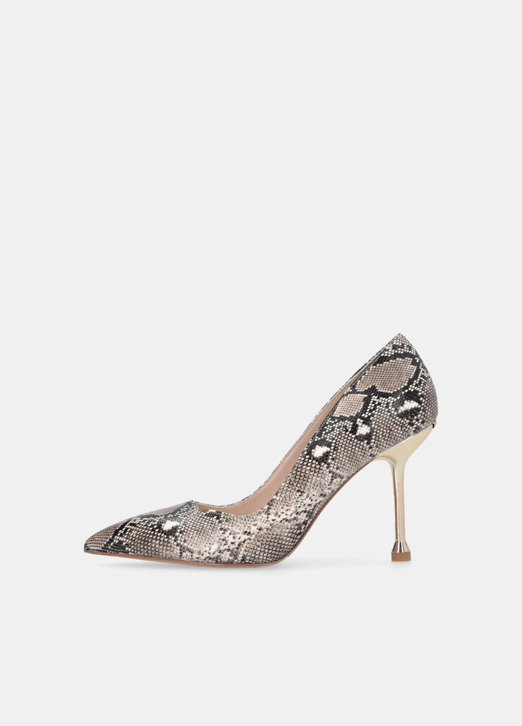 Snakeskin-print court shoes rope Liu Jo - large image number 5