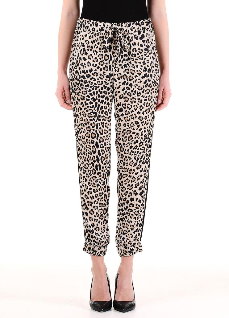 Брюки с анималистическим принтом анималистический Liu Jo - large image number 0