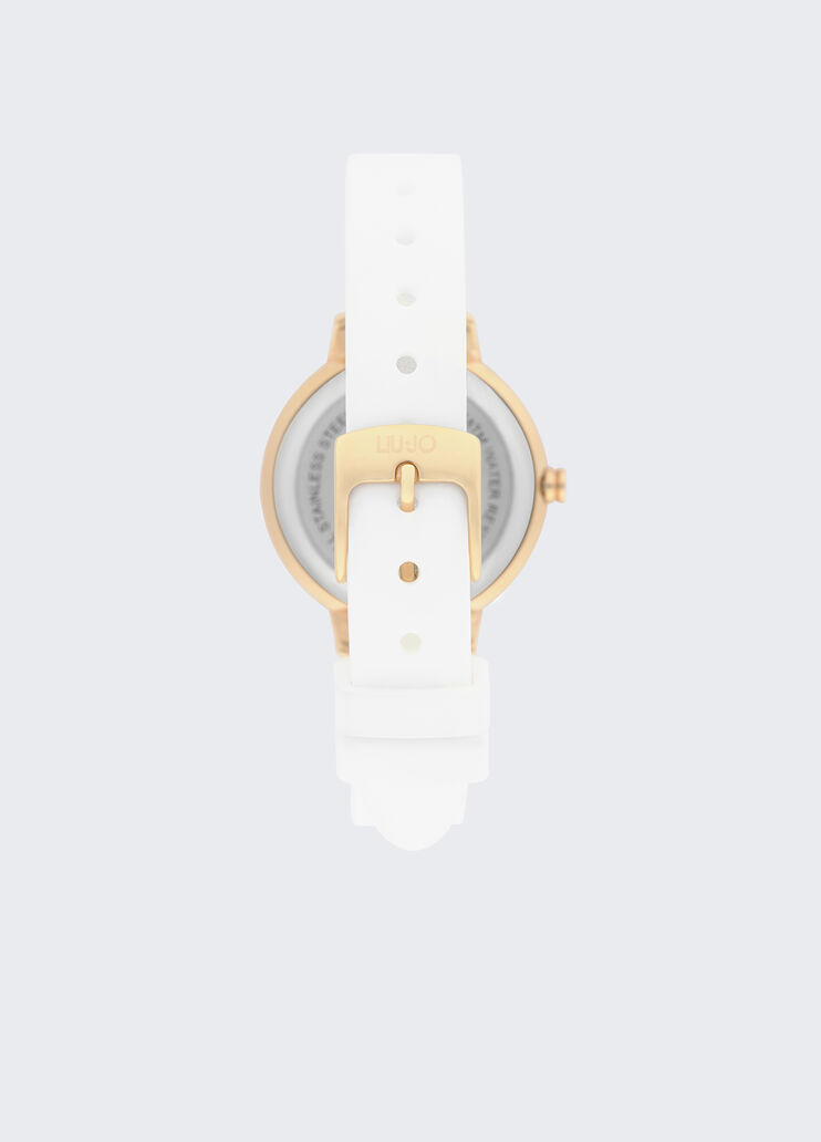 Silicone watch with brill white Liu Jo - large image number 1
