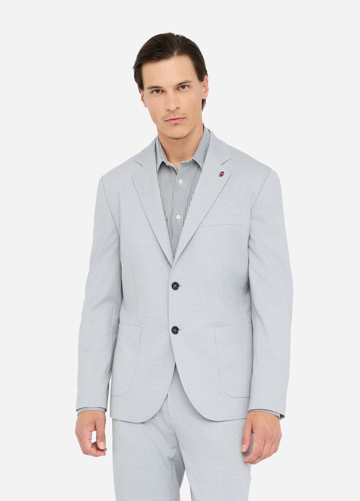 Blazer aus Jersey Hellgrau Liu Jo - medium Blazer aus Jersey Hellgrau Liu Jo - medium