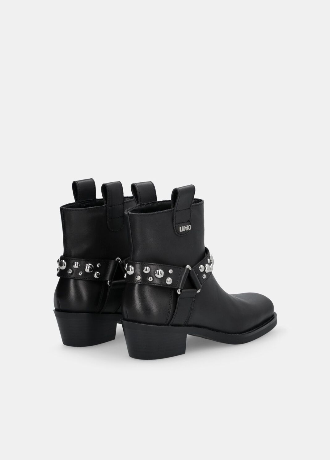Bottines Texanes &agrave; Clous noir Liu Jo - large image number 1