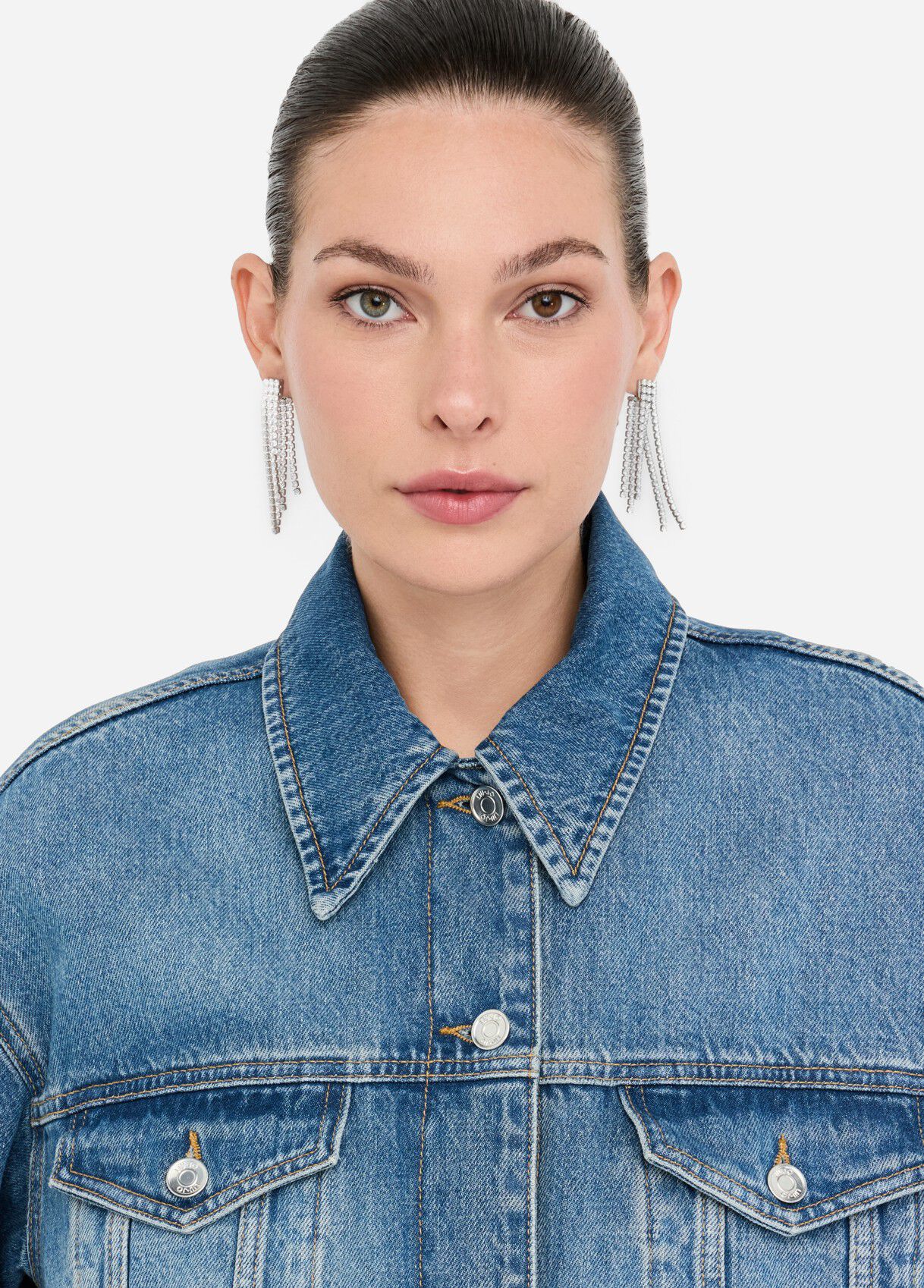 Denim jacket colour light blue denim | Liu Jo Denim jacket colour light blue denim | Liu Jo