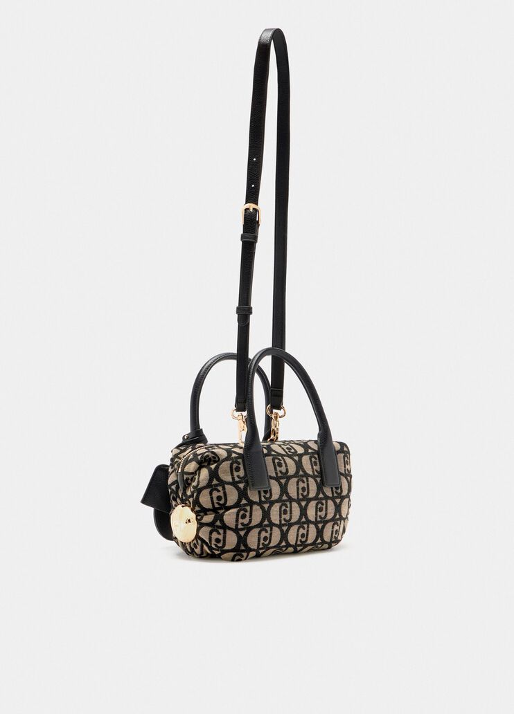 Sac jacquard petit format tabac Liu Jo - large image number 3